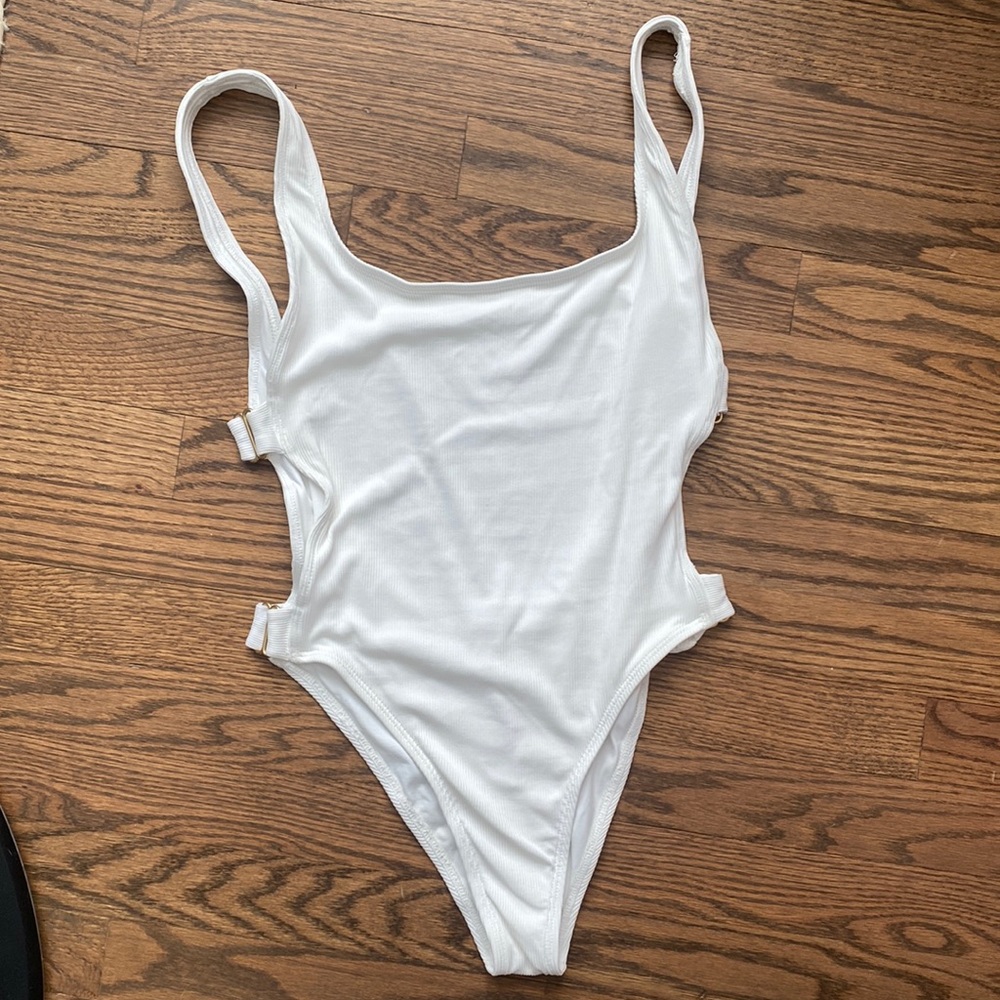 L*Space Mayra Ribbed Side Buckle One Piece